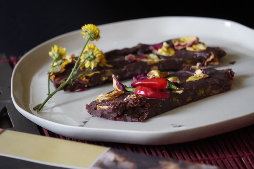 Recipe: Chilli Rose Chocolate Fudge